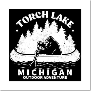 torch lake Michigan Posters and Art